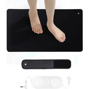 Grounding Mat,Grounding Pad, Grounding Mat for Pain Relief,Earth for Foot Mat,Computer Mat, Sleep Mat,Grounding Mat Kit