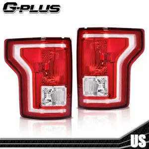 Fit For 2015-17 Ford F-150 Pair Tail Lights Halogen Red Driver & Passenger Side