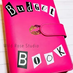 Mean Girls Burn Book Budget Book | Budget Book PU Leather