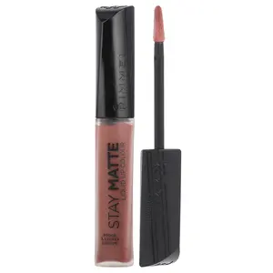 Rimmel London Stay Matte, Liquid Lip Colour, 723 Troublemaker, 0.21 fl oz (6.5 ml)