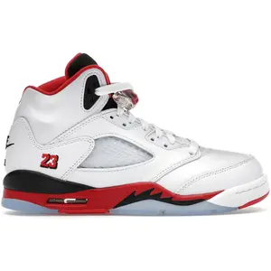 Jordan 5 Retro Fire Red Black Tongue (2025) (GS)