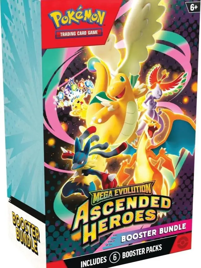 Pokemon TCG: Ascended Heroes Booster Bundle