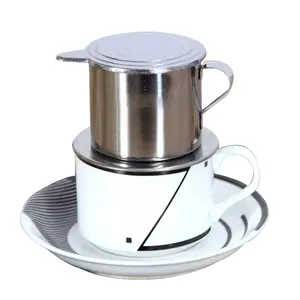 Vietnamese Stainless Steel Coffee Filter Cup Vietnamese Coffee Drip Pot TiktokShopSpringGlowUp