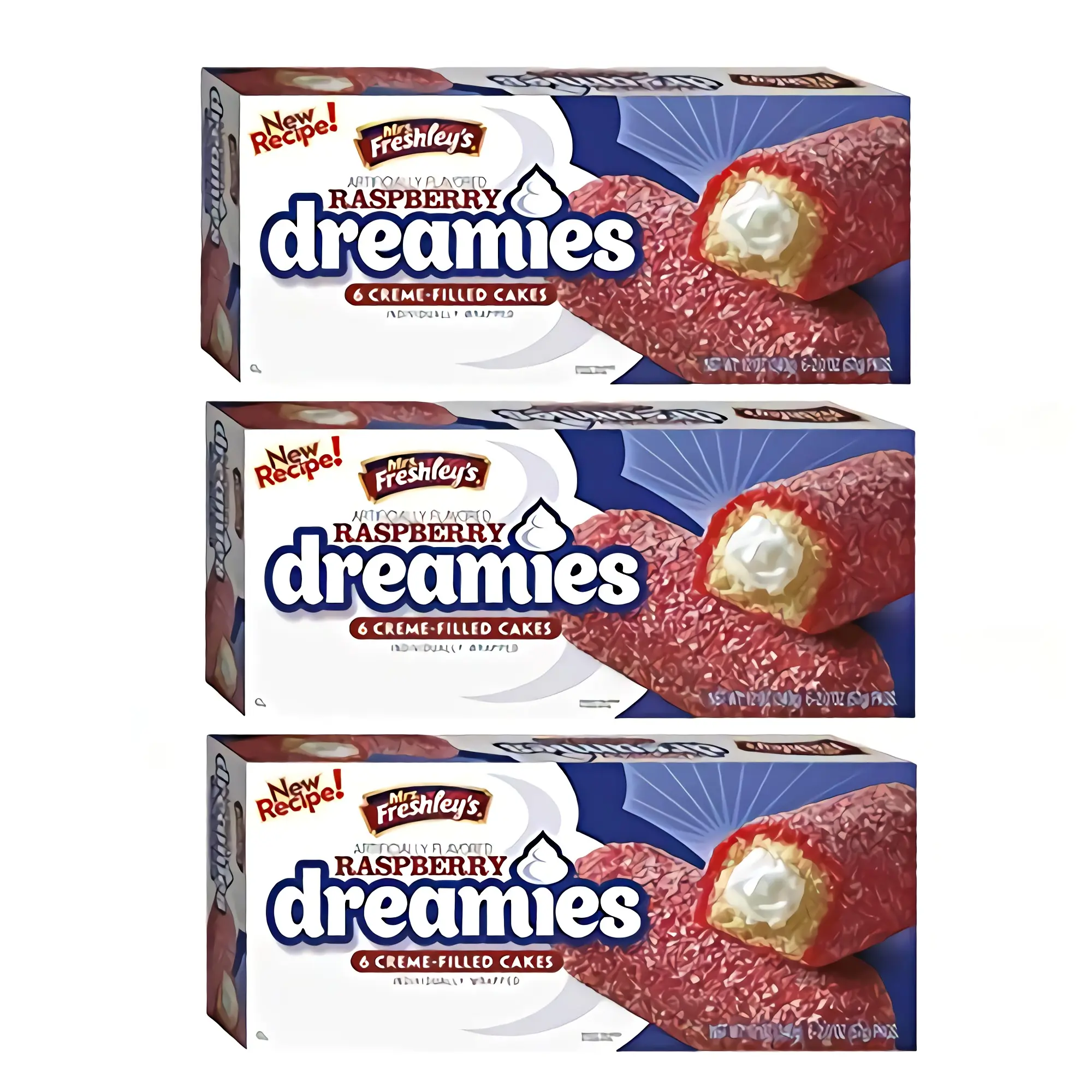 Mrs. Freshley's Raspberry Dreamies | 2 Oz | Pack of 18 Mrs. Freshley's Raspberry Dreamies | 2 Oz | Pack of 18