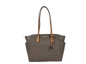 Pre-owned MICHAEL KORS Pvc Tote Bags Marilyn Medium Signature Tote Bag Women's Purse