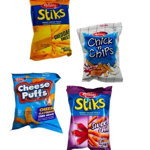 Holiday Snacks Chick n Chips / Cheese Sticks/ Cheese Puffs/ Sweet Chili Stixs