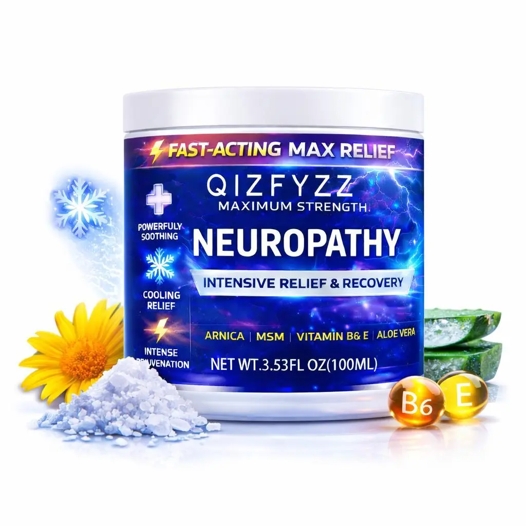 summervibes Neuropathy Nerve Relief Cream for Feet, Hands & Legs – Fast-Acting Soothing Formula with Alpha Lipoic Acid, Arnica, Vitamin B6, Aloe Vera & MSM – 3.53 oz