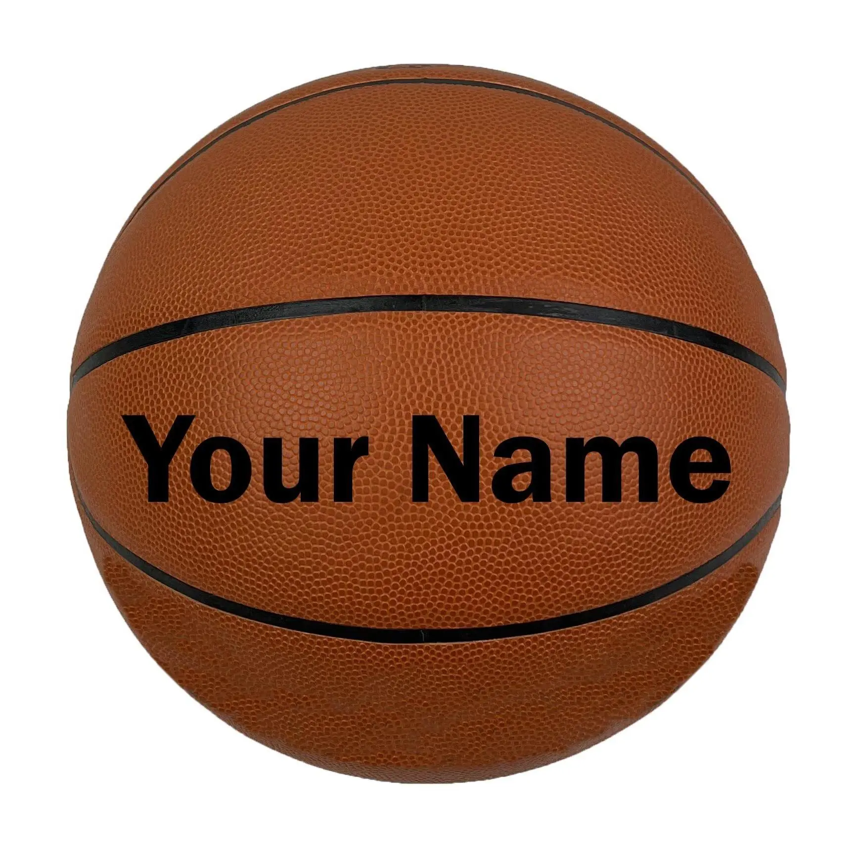 HAMMET Customized Personalized Basketball Multiple Colors Custom Basketball with Your Name or Custom Text (Orange Basketball 28.5" (Boys 9-11 Girls 9+))