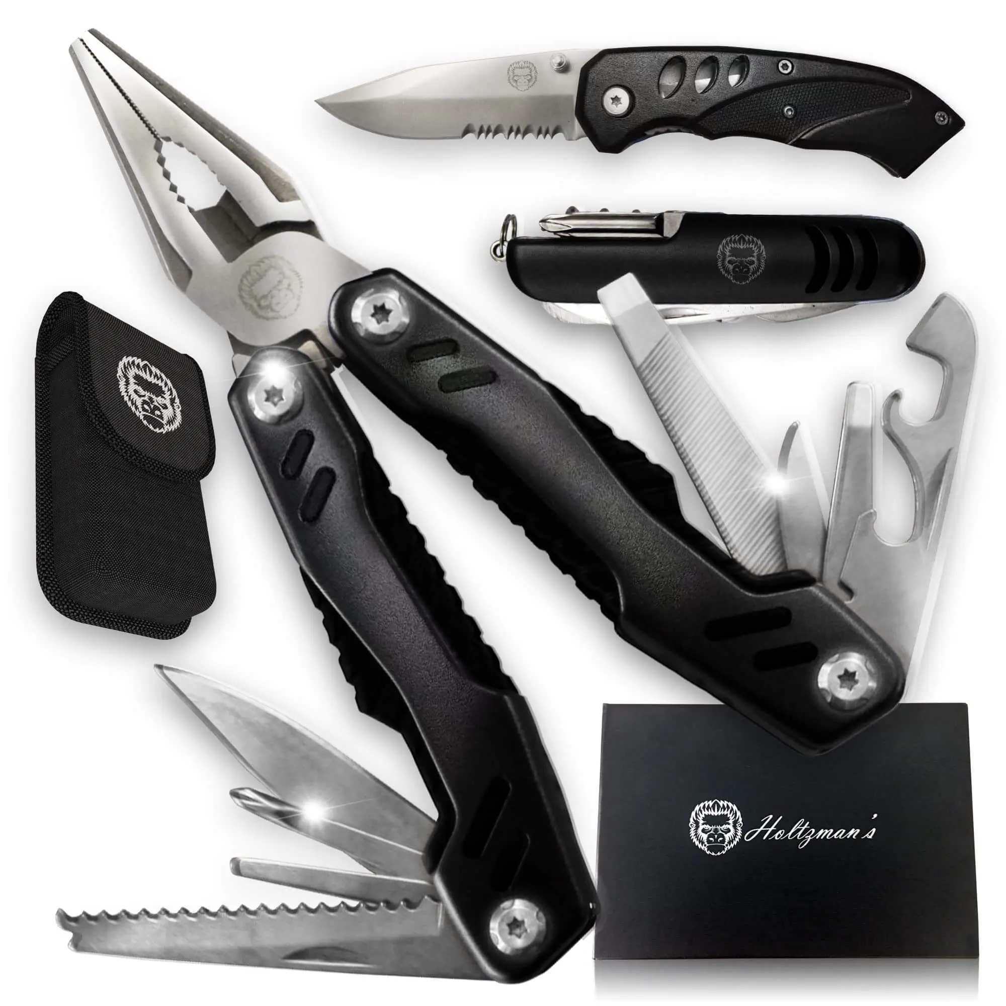 14-in-1 Multi Tool Gift Set (Black)