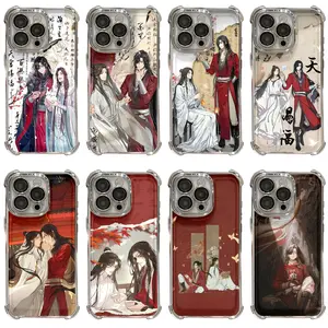 Anime Heaven Official's Blessing BL Couple Phone Case for iPhone 17 16 15 14 13 12 11 Pro Max Plus Air Anime Characters Designed To Be Shockproof Holiday Gifts and Fashion Items