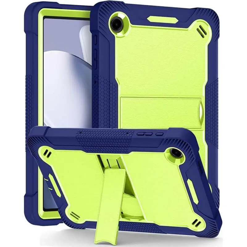 T-Mobile Revvl Tab 2 10.1 in 2025 5G Android Tablet Case - Durable Kids Casing, Drop Proof Protective Cover, Shockproof Plastic Shell, Screen Protector, Camera Guard, Bedtime Kickstand Home Essential