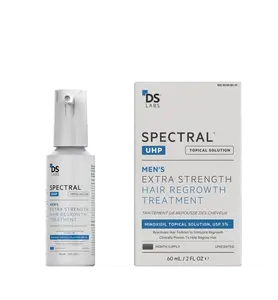 DS Laboratories Spectral.UHP Men's Extra Strength Hair Regrowth Treatment with Minoxidil 5% - FDA Approved & Clinically Proven