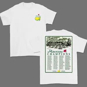 2026 Masters Tournament Augusta T-shirt, 90th Masters Champions T-shirt, Masters Golf T-shirt, The Masters Golf Cup Tee For Men, For Men For Women, Vintage Unisex Cotton Apparel, Masters Tournament T Shirt outdoorfun