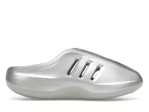 adidas adiFOM IIInfinity Mule Metallic Silver - Slip-On Shine Lifestyle Mule