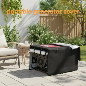 Generator Cover, portable generator cover，waterproof generator cover，heavy duty generator cover，outdoor generator cover，generator rain cover Top Flip-Open Generator Cover, Windproof Generator Cover
