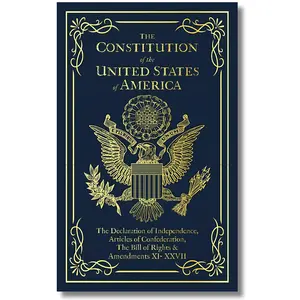 The Constitution of the United States of America: The Declaration of Independence, The Bill of Rights handy size Book