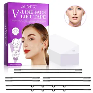 Aliver Face Lifting Tape Set, Anti Wrinkle Tape, Breathable Skin-Friendly Materials, Tightening Jowls & Neck Lines, Includes Elastic Bands & Long Face Straps