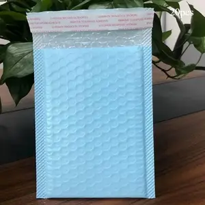 Bubble Mailer, 20pcs/set Mailing Envelope, Self Seal Bubble Mailer, Mailing Shipping Bag, Simple Multifunctional Packaging Bag
