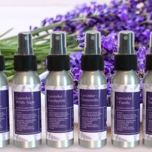 Lavender Pillow Spray | 2oz Pillow Mist | Aromatherapy Sleep Spray | Calming Bed Linen Fragrance | Natural Stress Relief