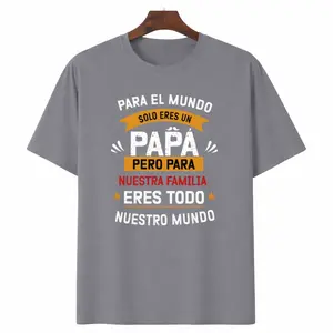 Humorous Spanish Dad Tee for Men – Perfect Father’s Day or Birthday Gift with 'Like God -In-Law I Sold You' Slogan, Casual Round Neck Short Sleeve Shirt in Black/White