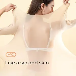 Women's Thermal Base Layer Set with Hyaluronic Acid Infused Fabric – Moisturizing, Ultra-thin, Two-Piece Outfit for Warmth &outdoors thermal underwear Women's Thermal Women's Thermal Women's Thermal