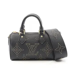 Pre-owned Louis Vuitton Others Shoulder Bags Nano Speedy Monogram Empreinte Handbag