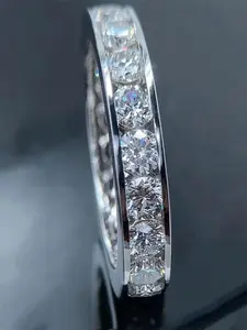 1 PC Classical Cubic Zirconia Solitaire Ring For Women For Wedding Engagement Party Jewelry Valentine's Day Gift