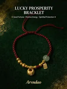 Lucky Red String Jade Exquisite Premium High Quality Bracelet - Feng Shui Fortune Lock Protection Jewelry for Women