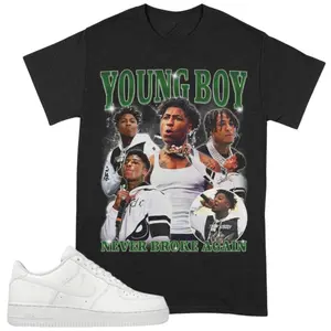 Retro 90s YoungBoy shirt, Never Broke Again, NBA, men graphic tee, vintage graphic tees, rapper, hip hop, summer, High quality, Street style, Trending clothing, Sports, Gift for fan, Many colors Size S to XL, tiktokshop