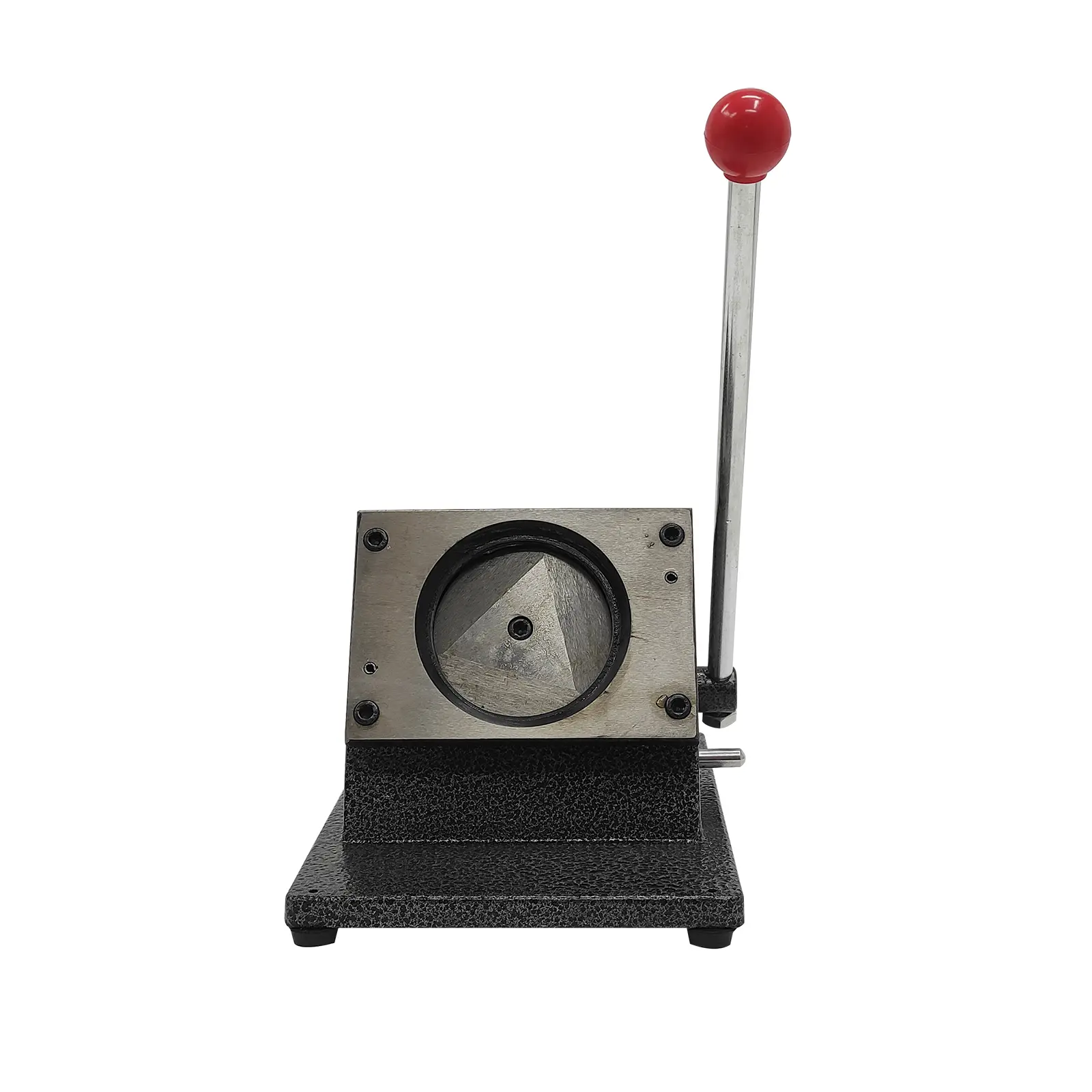 YOKOMA 75mm Circular Blade Punch Die Cutter, Hand Operated Round Hole Cutting Machine for PVC, Paper and Stickers