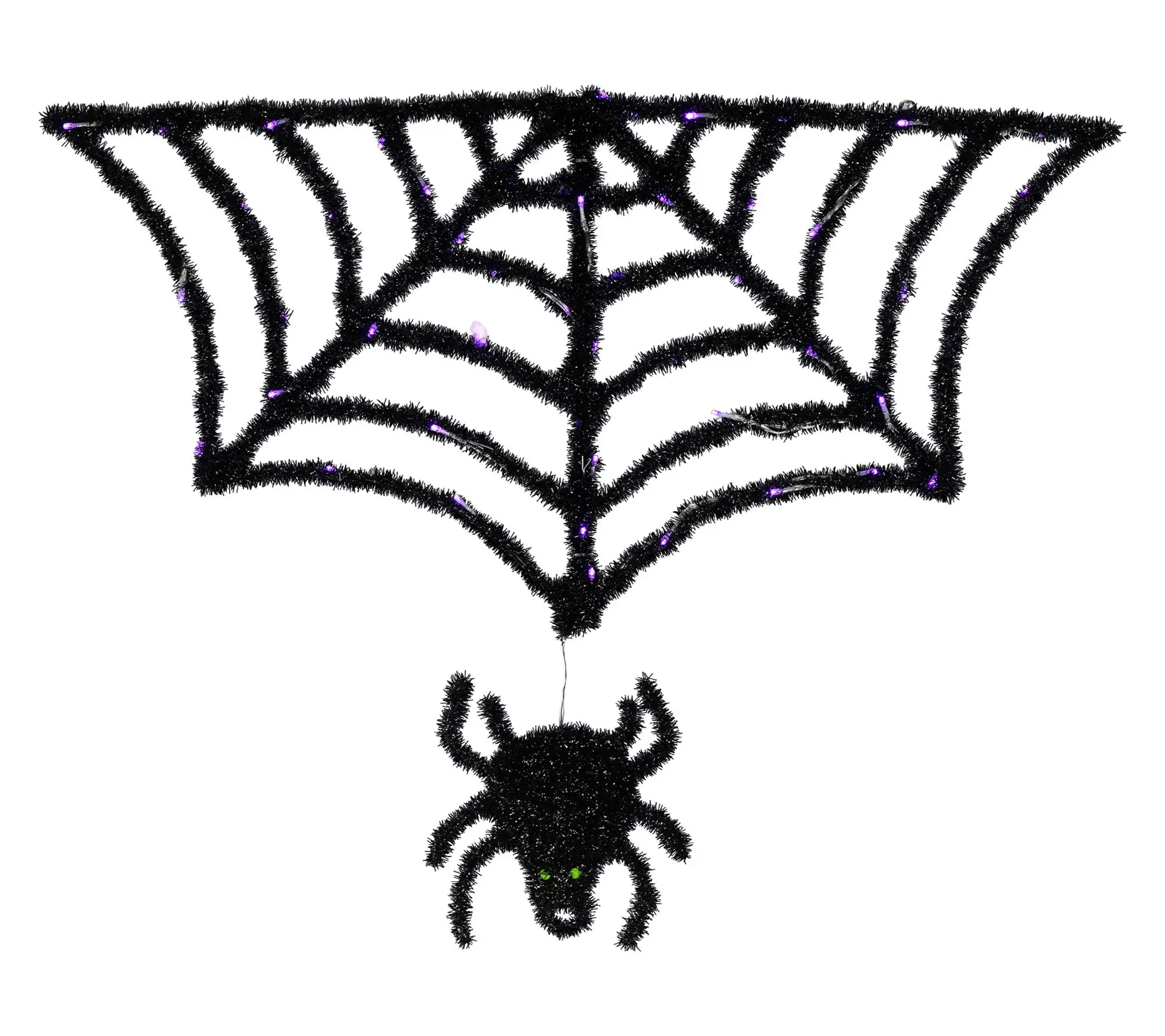 Northlight Spider & Web Halloween Decor 36" LED Lights