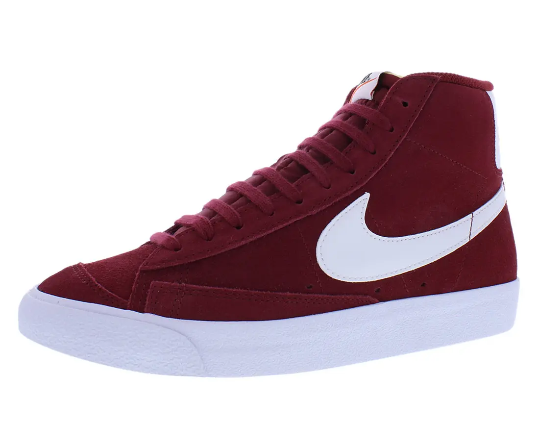 NIKE Blazer Mid '77 Suede Men's Casual Sneaker, Vintage Style Mid-Top Walking Shoes for Everyday Streetwear, Footwear, Sports Shoes, Trainer