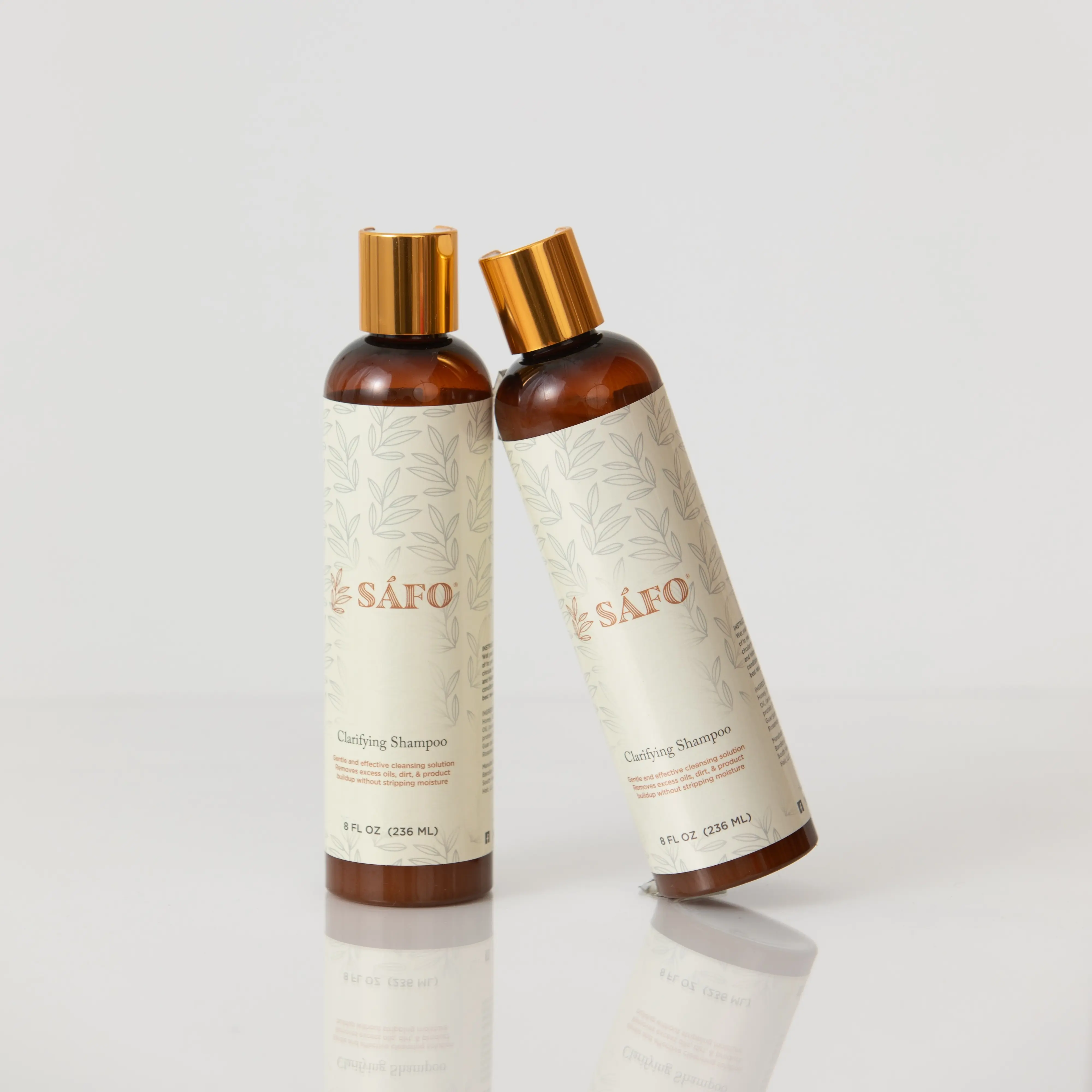 Safo Hair Clarifying Shampoo - Gentle and Effective - Infused with Natural Ingredients