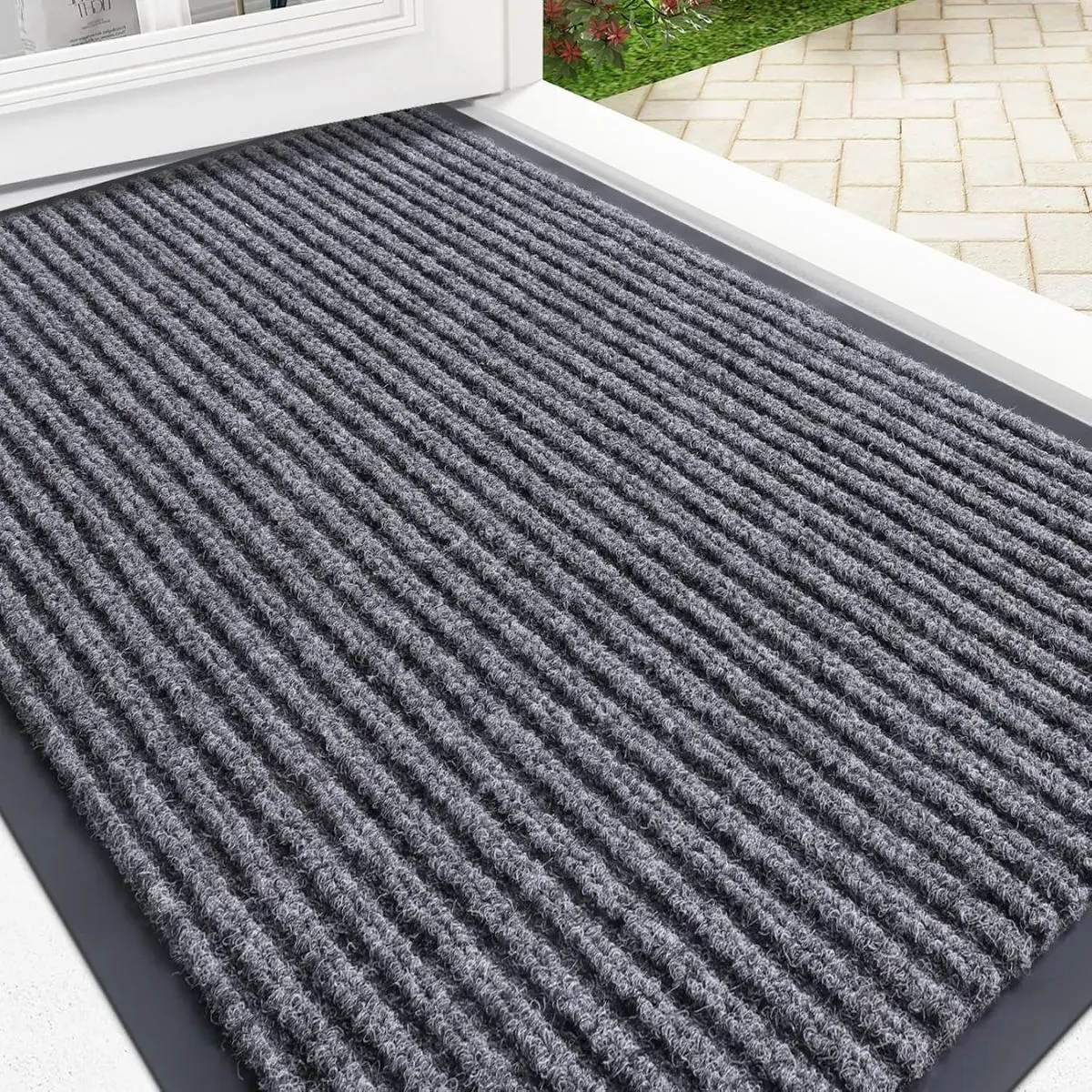Waterproof Front Door Mat – Heavy Duty Indoor Outdoor Entry Rug 29.5x17