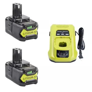 Green 8Ah 18Volt For RYOBI P108 18V One+ Plus High Capacity Lithium-ion Battery