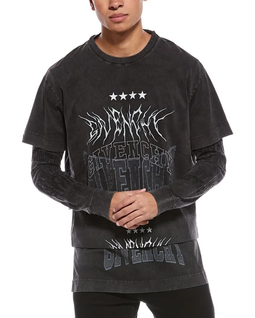 Givenchy Layered Graphic T-Shirt