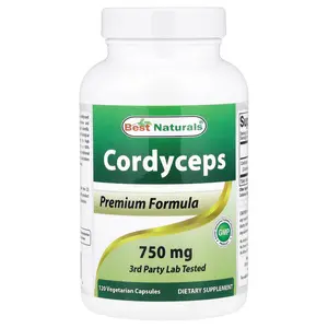 Best Naturals Cordyceps, 750 mg, 120 Vegetarian Capsules