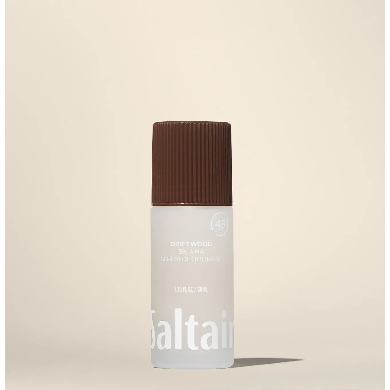 Saltair Driftwood Serum Deodorant - With 5% AHA - 48-Hour Odor Protection Natural Deodorant - Baking Soda Free & Aluminum Free