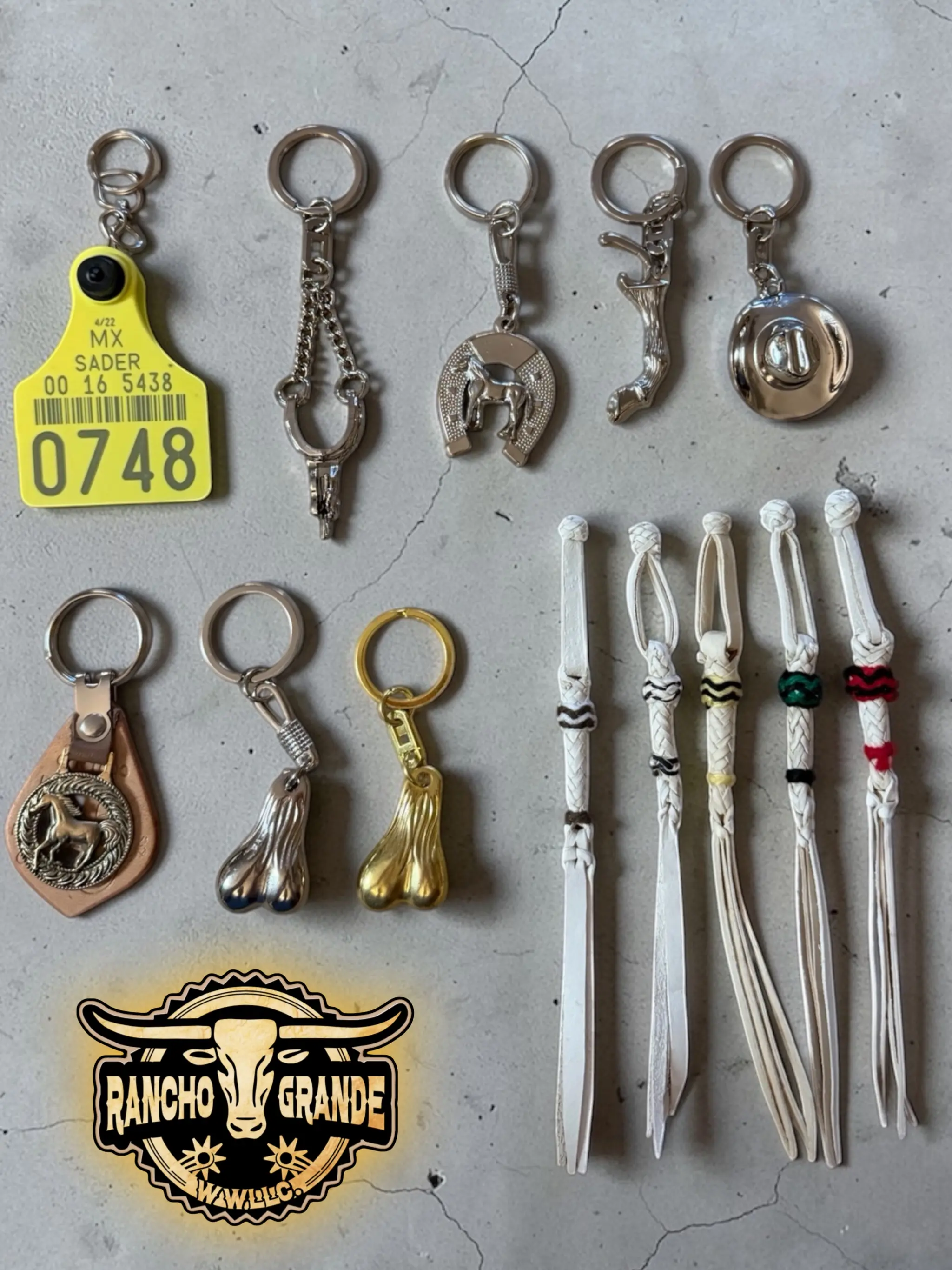 Western  Keychain / Llaveros Vaqueros