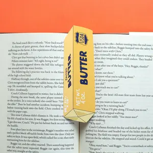 Stick of Butter Bookmark Stick of Butter Bookmark