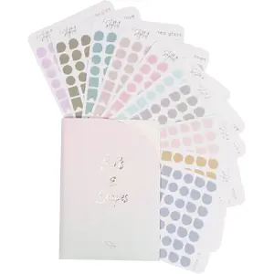 Aestic Transparent Shapes, Planner, Calendar, Functional, Mimal, Planner Stickers, Pastel Colorful, Productive, Decorative, Clear, Highlight Dates - Transparent