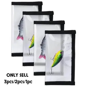 3pcs / 2pcs / 1pc Fishing Gear Bait Protective Cover, Fish Hook Protector, Bait Shield, Ensures Fishing Safety, High-Grade Transparent Anti-Puncture PVC, Easily View Bait, Bait Storage Protective Cover