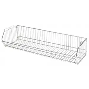 Quantum Storage 2048BC Modular Wire Shelf Basket, 48 in.