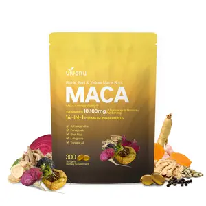 VivoNu Black, Red & Yellow Maca Root Capsules – Supports Energy & Stamina, Hormonal Balance, Digestion, and Vitality, 100-Day Supply mothersdaygift