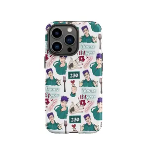 Squid Game Thanos Inspired Tough Case for iPhone® Squid Game 2 Choi Su-bong Fan Art Player 230 iPhone Case Matte and Glossy for all Models 6FS