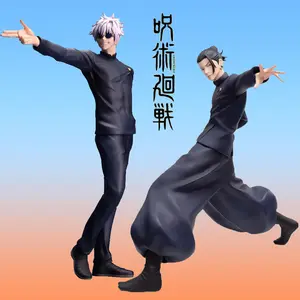 15-18cm Anime Jujutsu Kaisen Gojo Satoru Geto Suguru noodle stopper action figure PVC Model Toys Action Figures Birthday Gift