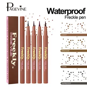 Waterproof Freckle Pen, Smudge-Proof & Long-Lasting Formula, Natural Looking Faux Freckles In Seconds, Fine Tip For Realistic Dot Placement, Easy To Use For Beginners, Perfect For Daily Natural Makeup And Sun-Kissed Looks.