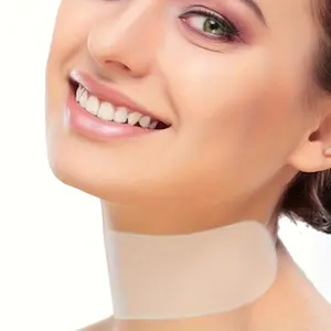 Reusable Silicone Neck Pad, Neck Lifting Patch, Neck Wraps, Neck Skin Firming Support Pad, Daily Skin Care Tool for Women & Men