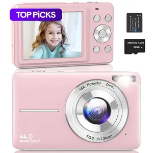 Digital Camera, 1080P & 44MP, 32G Memory Card, 16X Digital Zoom, Compact & Portable Digital Camera Photos For Teens & Beginners, Gift #TOP PICKS,Boys & Men gifts