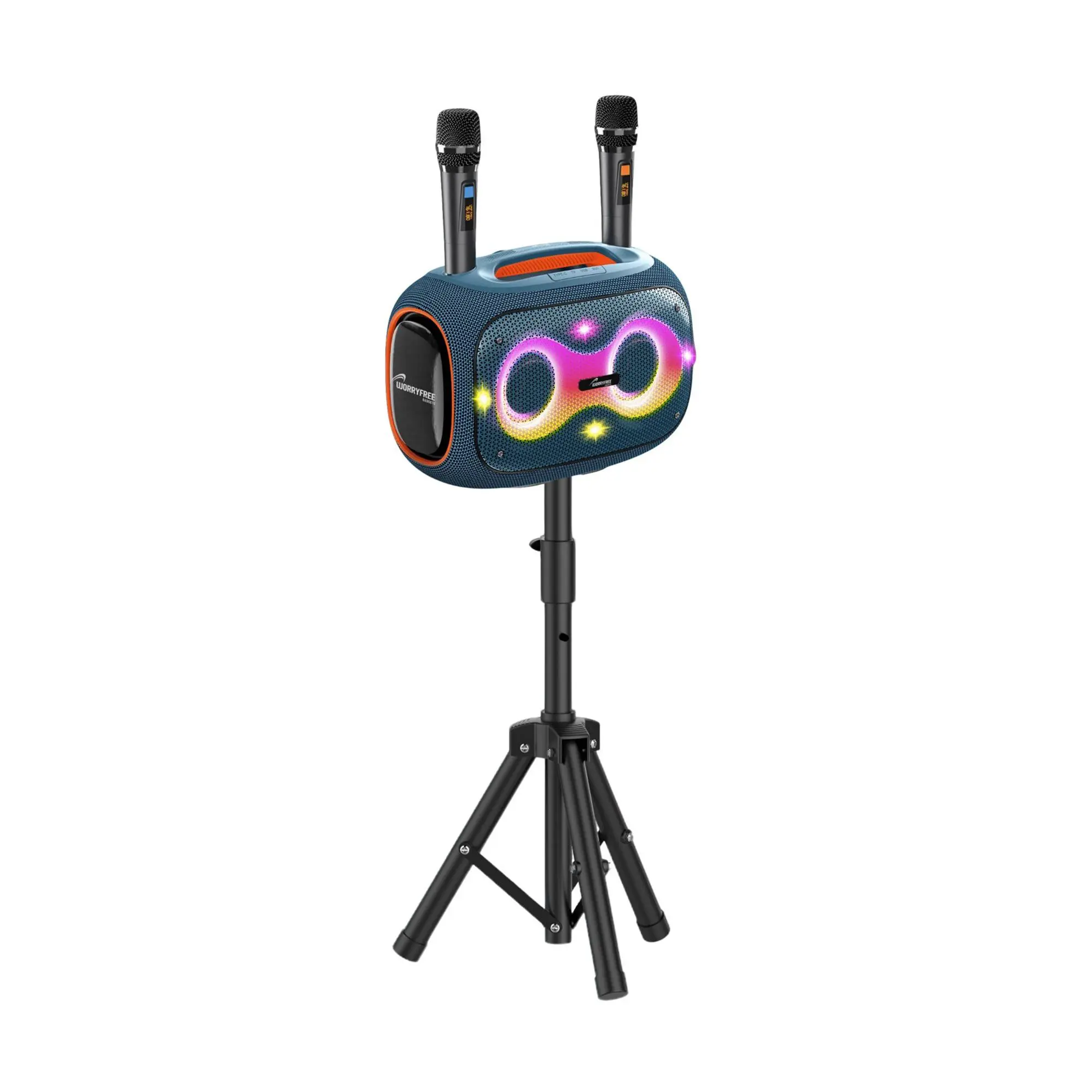 WorryFree Gadgets 120W Portable Bluetooth Karaoke Speaker